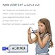 PARI VORTEX Inhalierhilfe mit Mundstück zur Inhalation in Kombination mit Medikamentensprays – Für Erwachsene und Kinder ab 4 Jahren – 1 Stk.