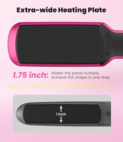 Plancha para cabello Terviiix con placas de 1-3/4 pulg miniatura 4