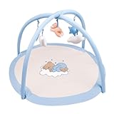  Krabbeldecke, Erlebnisdecke, Spieldecke von Sleeping Bear in 3 Farben, Farbe:Blau
