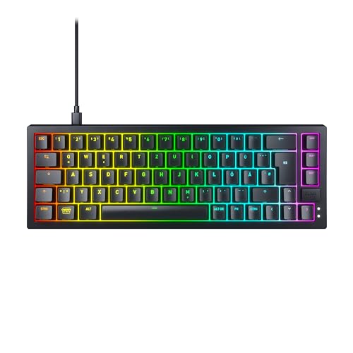 Teclado 65% Cherry Xtrfy K5V2 mecanico para solucionar la falta de espacio en el escritorio
