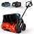 SENIX 60V 15" Cordless Snow Blower, Snow Shovel with Wheel for Decks, Steps, Driveways & Walkways |Brushless Motor, 6000mAh Battery, 6" Depth, 33FT Throw, 600lbs/m, LED Lights, 2 Speed, 75° Direction
