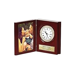 All Gift Frames Folding Award Bookcase Photograph Engraved Desk Clock Personalized 4 x 6 Executive