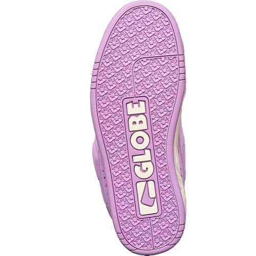 Globe Men's Fusion Skate Shoe, Lilac/Cream, 132