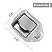 VIKKSAER Trailer Paddle Door Latch Handle Tool Box Lock Steel + Key 3/8'' x 3-1/4'' for Trailer Door RV Camper Truck Bed Toolboxes