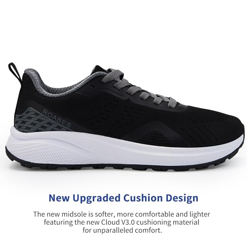 Women's Wide Toe Box Sneakers, Wide Tennis Running Shoes, Rubber Non-Slip Breathable Gym Workout Shoes2