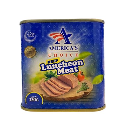 America's Choice Beef Luncheon Meat - Excellent Quality Beef - Rich Flavor - 320g