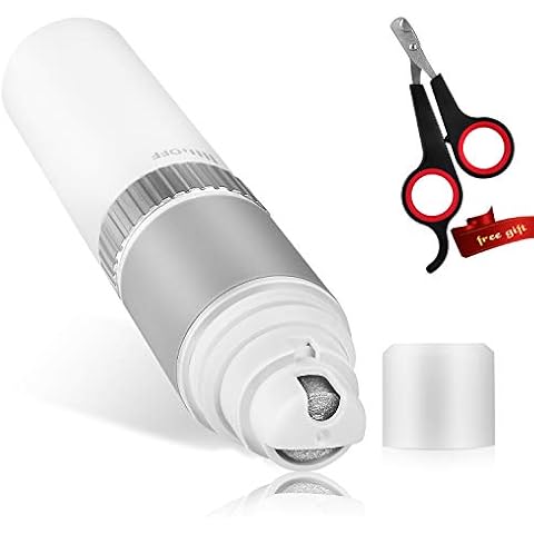 DryMartine Dog Nail Grinder,Pet Nail Clipper Quiet with 20h Working Time Professional Pet Nail Trimmer Stepless Speed Regulation Pet Nail Grinder Eelectric Nail File for Large Medium Small Dogs Cover