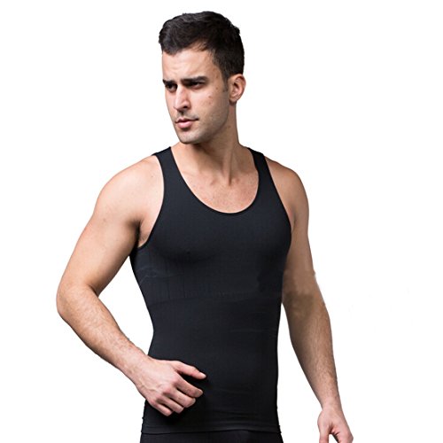 ZEROBODYS Hommes Gilet De Compression Body Shaper Cover