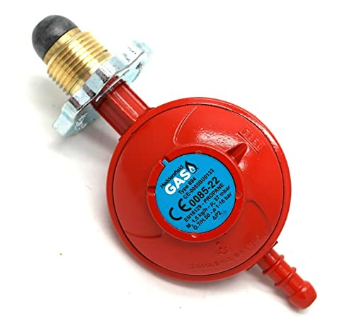 Huddersfield Gas Branded Handwheel Propane Gas Regulator 37Mbar 1.5Kgh Fits Calor & Flogas