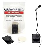 URSA WireRig - Turn any LAV Mic into a Gooseneck. Flexible Copper Wire Extends up to 40cm from the Core, Black