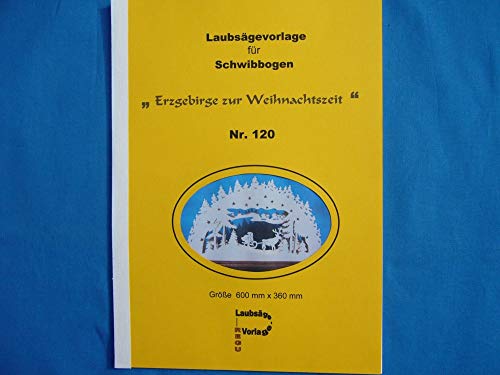 Preisvergleich Produktbild REGU Laubsägevorlage - GG Erzgebirge zur Weihnachtszeit Nr. 120