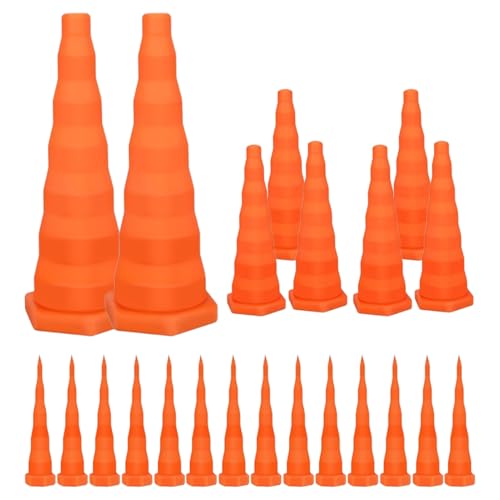 Tapón Hidráulico: 22 Tapones De Silicona Resistentes Al, Pieza Reemplazable Flexible para Servicio De Hidráulico | Compatible con Maquinaria De Ingeniería, Equipos Agrícolas, Reparación