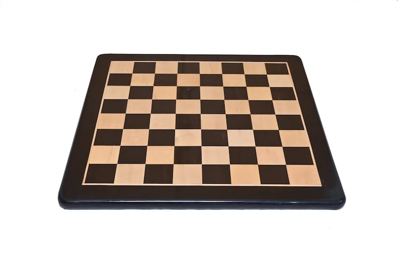 Échiquier de luxe en ébène et érable 53 cm | Finition prestige - 2