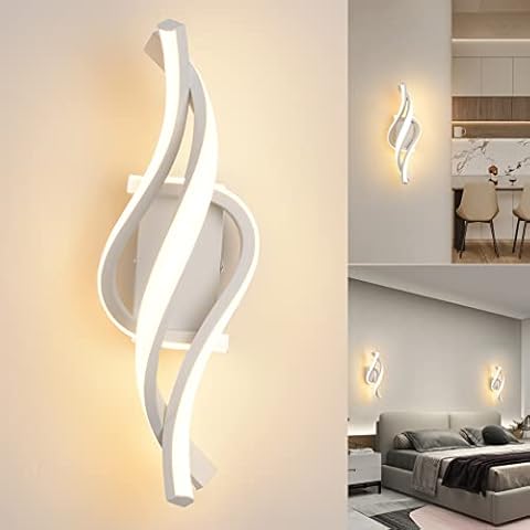 Aplique LED de pared KUKAK 22W blanco cálido Cover