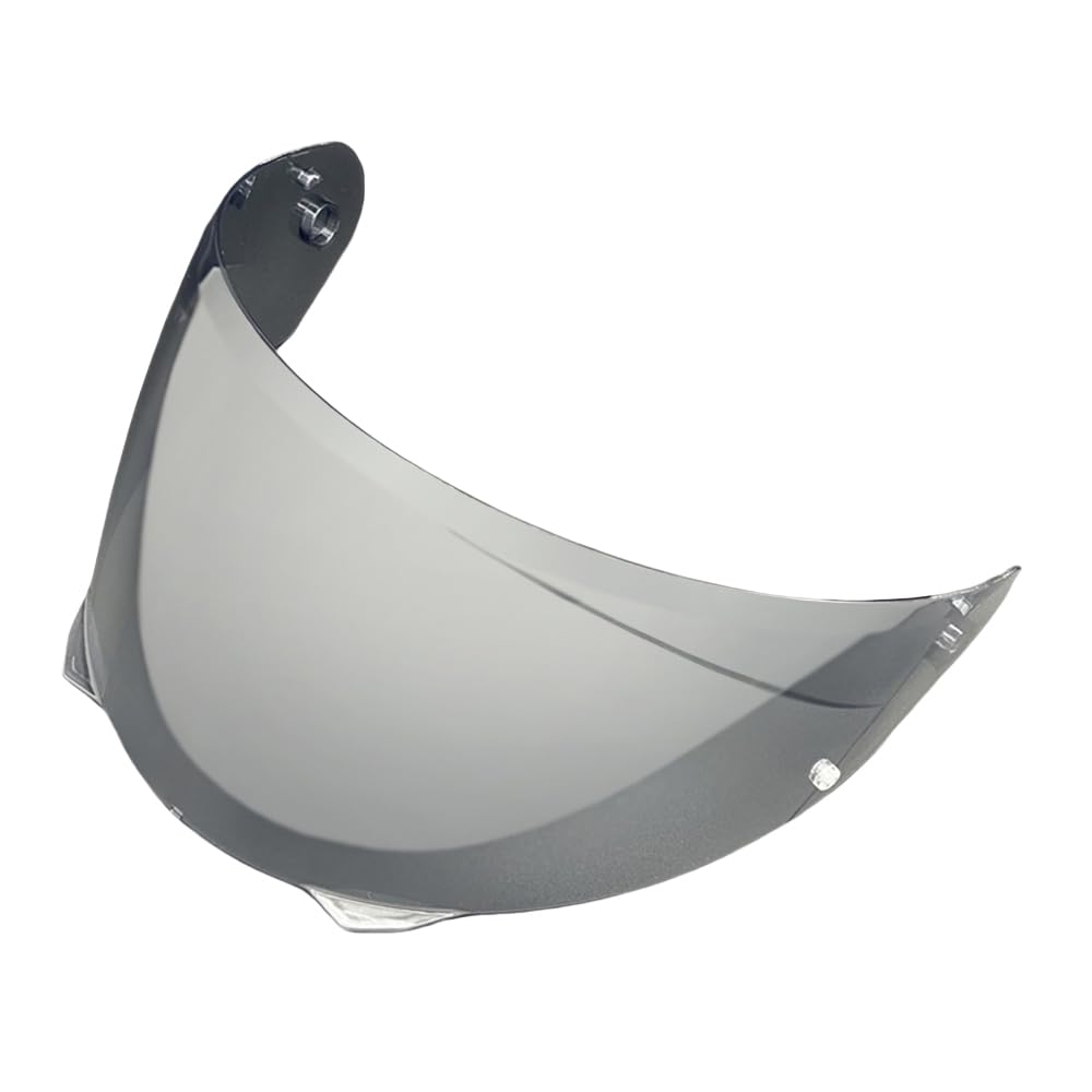 LMBN Motorcycle Helmet Visor Lens, YOURNAME HJ33 Shield for HJC I90,i91 Face Uv-protected Visera Casco Moto (Silver-For Day)(Light Black-for Day+Night)