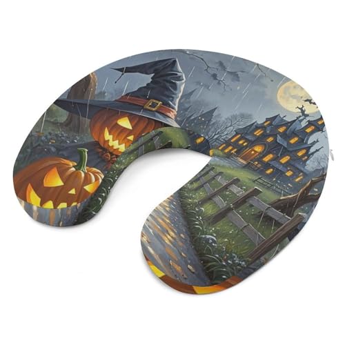 Almohada de viaje espuma viscoelástica talla única miniatura 6