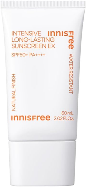 Intensive Long Lasting Sunscreen 50ml with SPF 50+ PA++++ UV Protection, Long-Lasting Matte Finish, Oil Control, Hydrating, Korean Sunscreen for All Skin Types, Non-Greasy & Lightweight