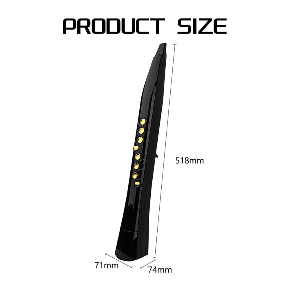 Mini saksofon, cyfrowy instrument dęty, elektroniczny instrument dęty 94, wbudowany głośnik HiFi 20 W z wyświetlaczem LED