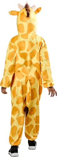 Disfraz Unisex Infantil de Jirafa de Una Pieza con Capucha miniatura 5
