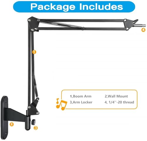 AYIZON Verbesserte Webcam-Wandhalterung für Logitech C920 C922 C930 StreamCam C925e C615, MX Brio, Brio 4K, Brio 500 Webcams