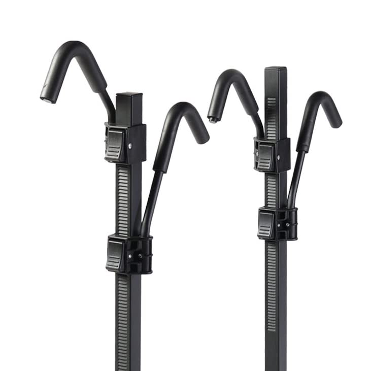 Rockland Foldable 4-Bike Rack, 160 lbs Capacity, Hitch Mount Bike Rack, Fits up to 2.5" Tire Width and 50" Wheelbase, Bike Carrier Rack for 2" Receiver for Cars SUVs Vans RVs