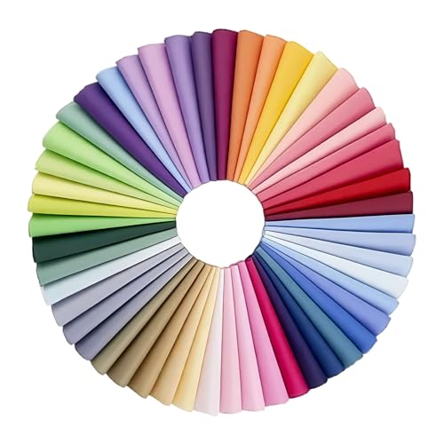 Rzspher 30 piezas de tela de patchwork de algodón, 20x25cm, retales de tela de colores para coser, paquetes de tela de algodón de patchwork para manualidades, mascarillas faciales, acolchado