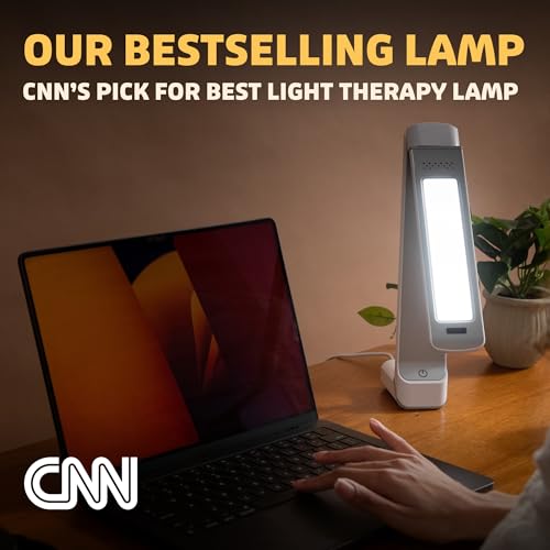 Circadian Optics Lumos 2.0 Light Therapy Desk Lamp | As Seen On Shark Tank | 10,000 LUX UV-Free Full-Spectrum LEDs | Adjustable Portable Folding Sunlight Lamp for Seasonal Blues, Focus, Energy & Sleep - Image 2