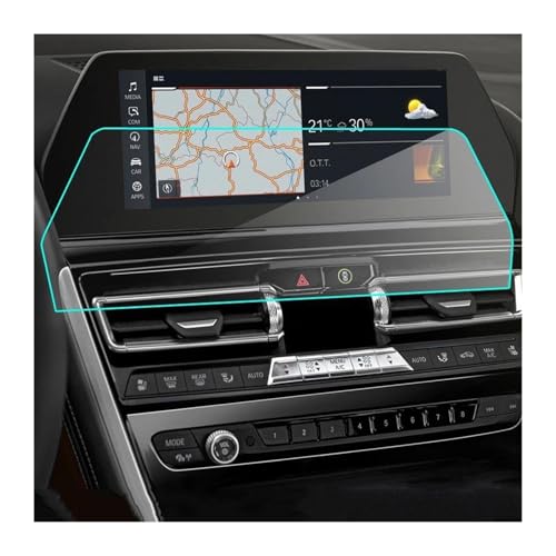 Film protecteur en verre trempé BMW M850i M8 Alpina B8 écran voiture