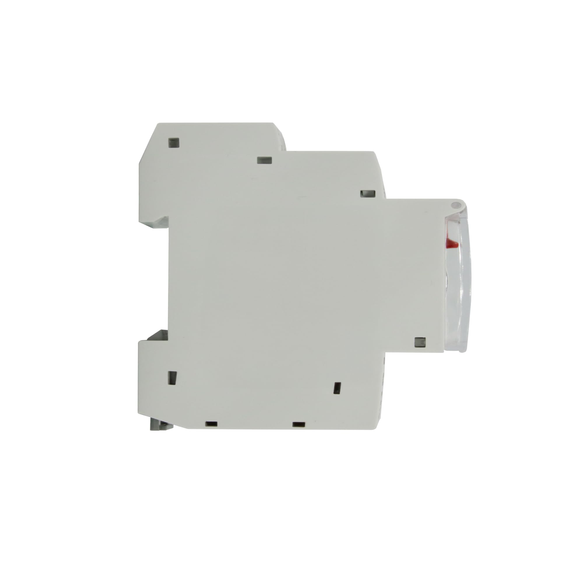 TE 10D - Interruttore Orario Elettromeccanico a Cavalieri, Timer con Programmazione Giornaliera, 1 Modulo DIN, Riserva di Carica 100 ore, Bianco