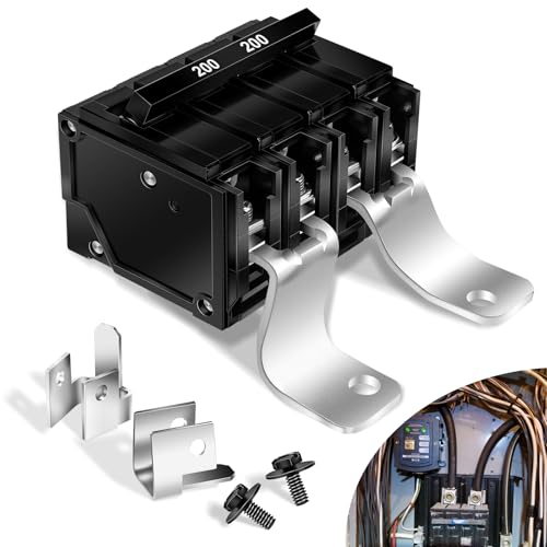 #MBK200 200 Amp 2-Pole Main Breaker Conversion Kit Compatible with Siemens EQ Load Centers 120/240 VAC Overload/Short-Circuit Protection Replacement Part EQ9685