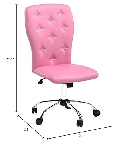 Boss Office Products Tiffany Modern Office Chair In Pink #TOP2