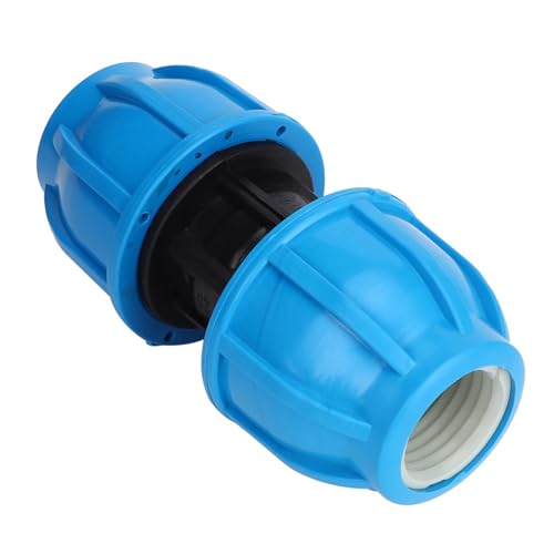 25mm 25mm Straight Water Pipe Connector PE Plastic Connection Fitting Resistant Reduce Pressure Loss Suitable PPR PVC - Image 4