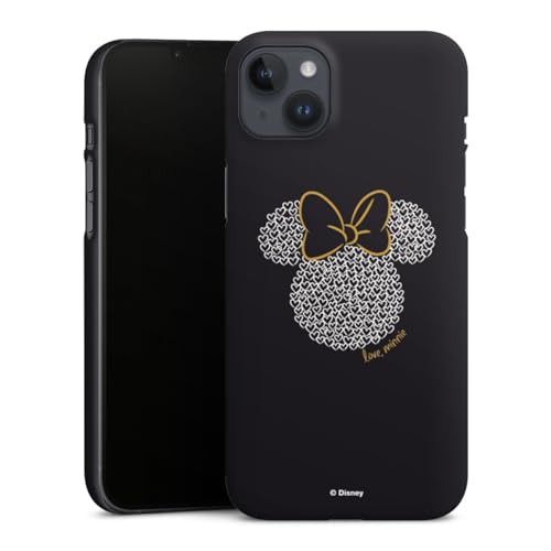 Custodia premium compatibile con Apple iPhone 14 Plus Cover per smartphone opaca Minnie Disney Motivo