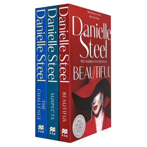 Danielle Steel Collection 3 Books Set (Beautiful, Suspects & The Challenge)