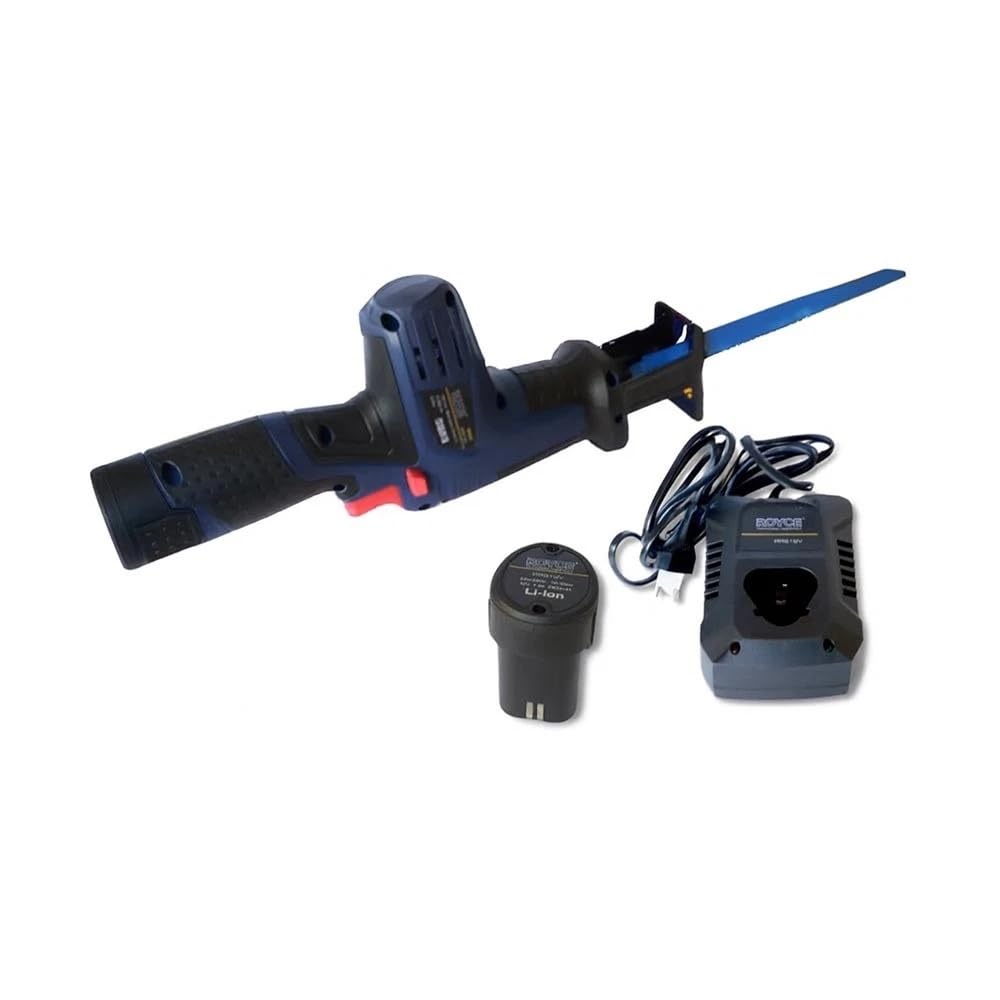 Royce Seghetto Gattuccio 12V 2 Batterie Litio 1,3Ah e Valigetta