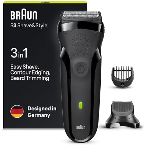 Braun Series 3 Style & Shave Electric Shaver Cover