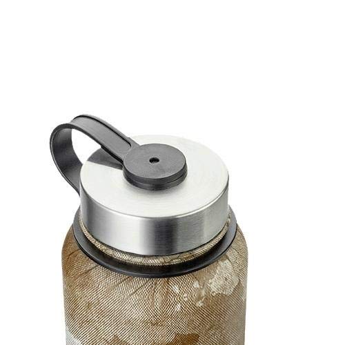 Garrafa Térmica Squeeze 950ml Camuflada Warrior Invictus (Coyote)