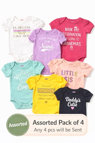 Image of TuddyBuddy 100% Cotton Romper /Bodysuit for Baby Girls