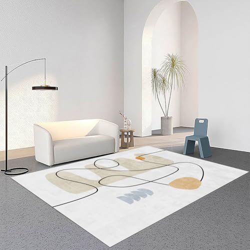 Frisence カーペット 120×160cm 洗える 厚手 シャギーラグ マイクロファイバー ふわふわ やわらかい 滑りにくい 防音 防寒 ホットカーペット対応 ペット対応 おしゃれ 北欧風 リビング 寝室 ダイニング 子供部屋用 FRISY02-D2