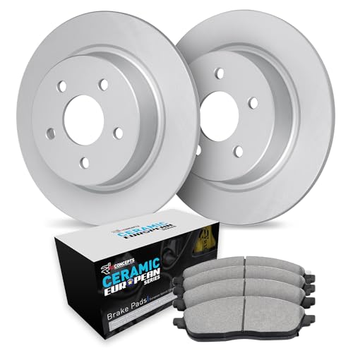 Image of R1 Concepts Rear Brake Kit Fits 2007-2008 Mercedes-Benz CL550