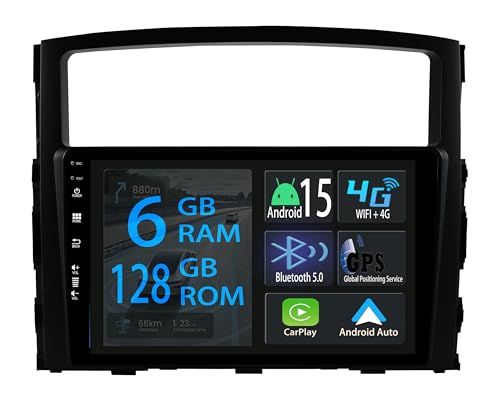 Autoradio Android 15 Pajero 4 résolvant vos problèmes de navigation de navigation