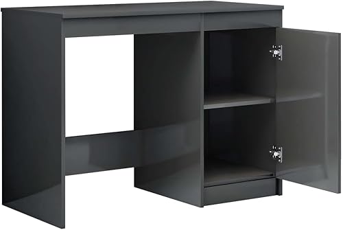 Miniatura 5 de Escritorio, escritorios de computadora, escritorios de estudio con puertas, adecuado para el hogar, oficina, dormitorio, sala de conferencias, etc.