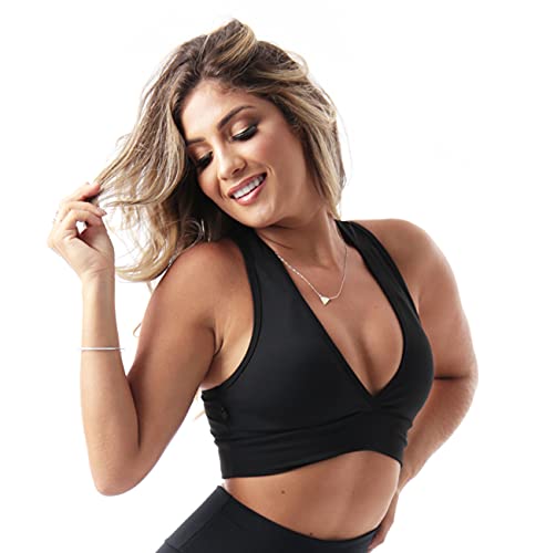 Top Academia Com Bojo Fitness Nadador Diana (M/42, PRETO)