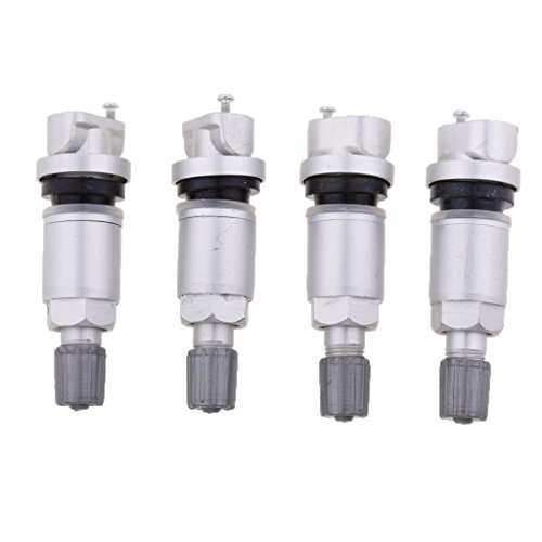 Sensor de pressão de pneu Kit de reparo de haste de válvula de metal TPMS de substituição para Jeep