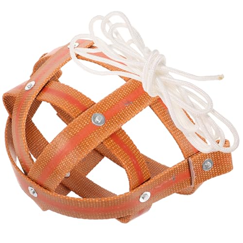 SUPVOX 1 Juego De Bozales para Marionetas De Animales De Ganado Capucha para La Cara Bozales para Perros para Evitar Mordeduras Máscara Aterradora Máscaras De Máscara