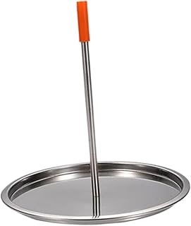 Luxshiny 1 Peça Grelha De Frango Portátil Grelha De Acampamento Suporte De Torrador De Metal Grelha Para Churrasco Grelhas Portáteis Para Churrasco Grelha Antiaderente Grelha Para Forno