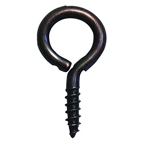 ダイドーハント (DAIDOHANT) (吊金具・フック) ブロンズ ヒートン [No.12] (A)27x(B)20x(C)14.5mm [鉄](2本) 10185344
