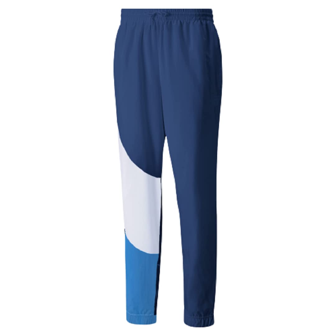 PUMAMen's Clyde Pants, White-Ocean Dive, X-Large