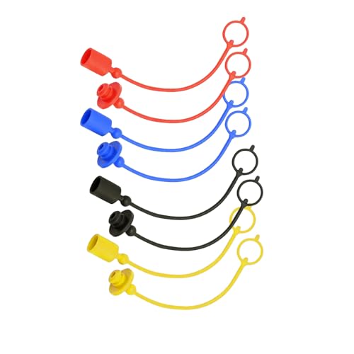 Image of 1 /4 inch Hydraulic Caps & Plugs Compatible With ISO7241-B (ISO-B) and ISO 5675 Hydraulic Quick Disconnects Coupler