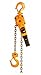 Harrington LB Series Steel Lever Hoist, 9-19/32" Lever, 1 Ton Capacity, 20